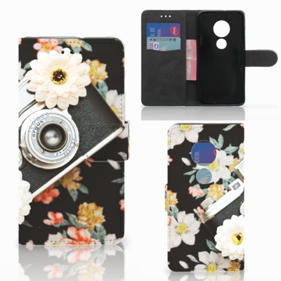 Motorola Moto G7 Play | Telefoonhoesje met foto | Vintage Camera Motorola Moto G7 Play | Telefoonhoesje met foto | Vintage Camera