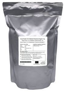 Cacao Poeder 10-12 Gealkaliseerd Theobroma Biologisch 1 kg