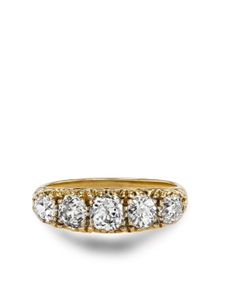 Pragnell Vintage bague Antique Inspired en or 18ct pavée de diamants