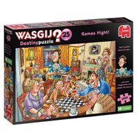 Jumbo Puzzel Wasgij Destiny 25 Games Night! 1000 Stukjes Jumbo Puzzel Wasgij Destiny 25 Games Night! 1000 Stukjes
