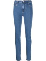 Philipp Plein jean skinny à taille haute - Bleu