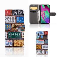 Samsung Galaxy A40 | Telefoonhoesje met foto | Kentekenplaten