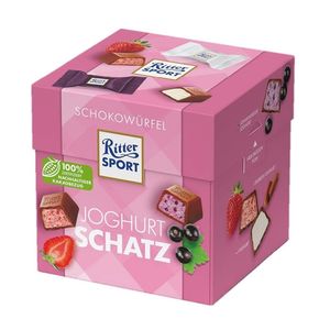 Ritter Sport - Choco-blokjes Joghurt Schatz - 176g