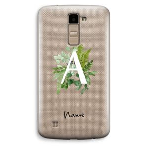 Green Brush: LG K10 (2016) Transparant Hoesje