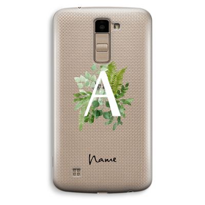 Green Brush: LG K10 (2016) Transparant Hoesje