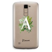 Green Brush: LG K10 (2016) Transparant Hoesje