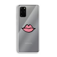 Kusje: Samsung Galaxy S20 Plus Transparant Hoesje