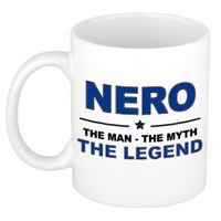 Nero The man, The myth the legend cadeau koffie mok / thee beker 300 ml - thumbnail