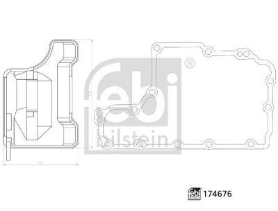 Filterset transmissieolie 174676