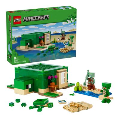 LEGO minecraft 21254 het schildpadstrandhuis