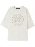 Palm Angels t-shirt Milano clouté - Blanc