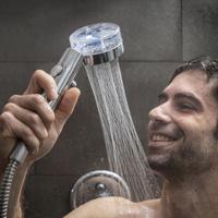 Eco-douche met drukpropeller en zuiveringsfilter Heliwer InnovaGoods - thumbnail