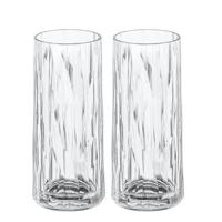 Koziol - Club No.3 - Superglas - 250ml - Longdrink - Set van 2