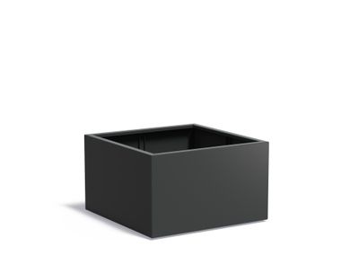 Aluminium plantenbak CARREZ 100x100x60cm.