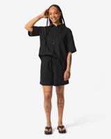 HEMA Dames Korte Broek Tatum Zwart (zwart)