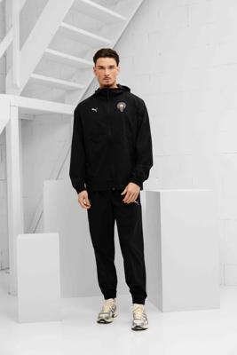 Marokko Woven Trainingspak Senior 2026/2028 - Maat XL - Kleur: Zwart | Soccerfanshop