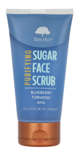 Tree Hut Pruifying Blueberry Turmeric Sugar Face Scrub 210 g Make-up verwijderaar en reiniger