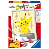 CreArt Schilderen op nummer Pokémon Pikachu Pose CreArt Schilderen op nummer Pokémon Pikachu Pose