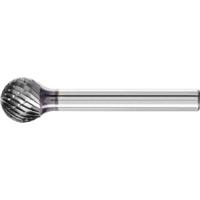 PFERD TOOLS 21112824 Freesstift Bol Lengte 51 mm Afmeting, Ø 12 mm Werklengte 10 mm Schachtdiameter 6 mm
