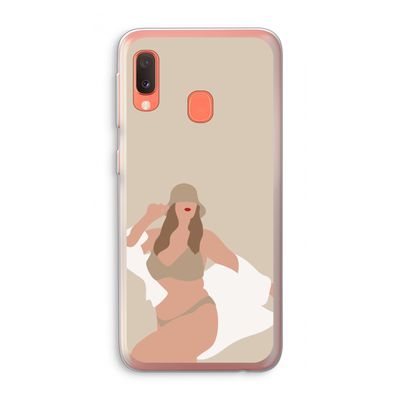One of a kind: Samsung Galaxy A20e Transparant Hoesje
