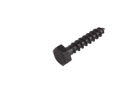Waelbers Houtdraadbout M8x40mm DC zwart - 50 Stuk(s) - 974127.11