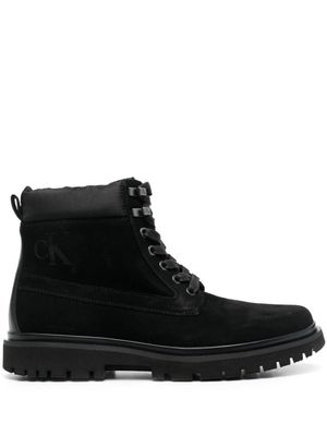 Calvin Klein Jeans bottines Lug à lacets - Noir