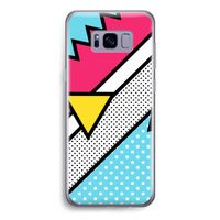 Pop Art #3: Samsung Galaxy S8 Transparant Hoesje