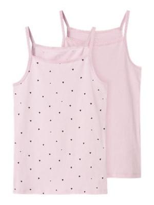 Name it winter ondergoed meisjes - zwart - 2p top - NkfShort