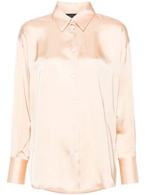 Fabiana Filippi chemise en satin - Tons neutres