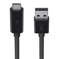 Belkin USB-A - USB-C, 0.9m USB-kabel 0,9 m USB 3.2 Gen 2 (3.1 Gen 2) USB A USB C Zwart - thumbnail