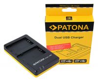Dual Quick-Charger Sony NP-FZ100 A7 III A7M3 Alpha 7 III A7 R III A7RM3 Alpha 7 R III incl. USB-C cable - thumbnail