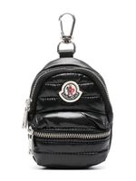 Moncler porte-clés Kilia à breloque sac à dos - Noir - thumbnail