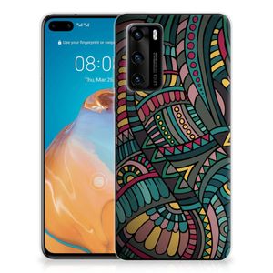 Huawei P40 TPU bumper Aztec