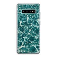 Weerkaatsing water: Samsung Galaxy S10 Plus Transparant Hoesje