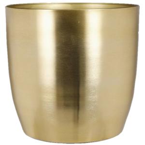 Mica Decorations - Plantenpot - metaal - goud - 28 x 27cm