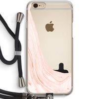Peach bath: iPhone 6 / 6S Transparant Hoesje met koord