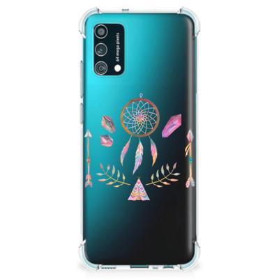Samsung Galaxy M02s | A02s Stevig | Bumper Hoesje | Boho Dreamcatcher