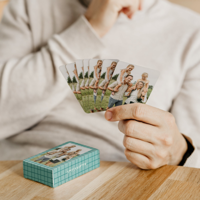 Foto kaartspel - Bedrukte achterkant Foto kaartspel - Bedrukte achterkant