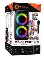 N-Gear Let&apos;s Go Party Speaker 23M compacte draagbare accu-speaker - thumbnail