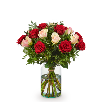 'Boeket Rose rood-roze' kopen? | FOR YOU GIFTS 'Boeket Rose rood-roze' kopen? | FOR YOU GIFTS
