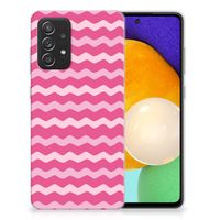 Samsung Galaxy A52 (5G/4G) TPU bumper Waves Pink