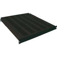 LogiLink SF1H85B 19 inch Apparaatbodem voor patchkast 1 HE Vast inbouw Geschikt voor kastdiepte: 1000 mm Zwart