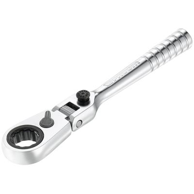 Facom Doorsteekratel 1/4" met 180° Flex Kop - R.180HX