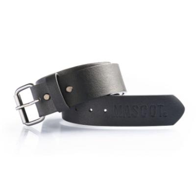 Mascot Congo lederen riem zwart maat 120