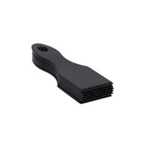 Metaltex gourmetspatels nylon 14 cm 6 stuks