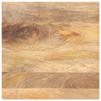 Tafelblad vierkant 50x50x2,5 cm massief mangohout