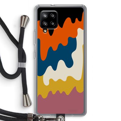 Baar A: Samsung Galaxy A42 5G Transparant Hoesje met koord