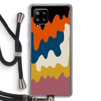 Baar A: Samsung Galaxy A42 5G Transparant Hoesje met koord