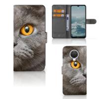 Telefoonhoesje | Met pasjeshouder | Nokia G10 | G20 Britse Korthaar