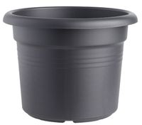 Bloempot Green basics cilinder 45 cm living black - Elho